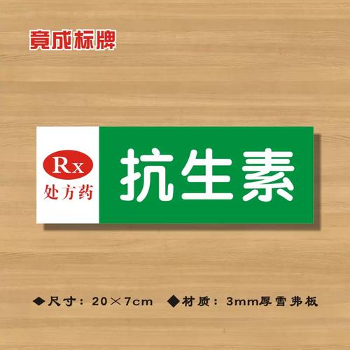 药店抗生素药品分类与标识管理指南